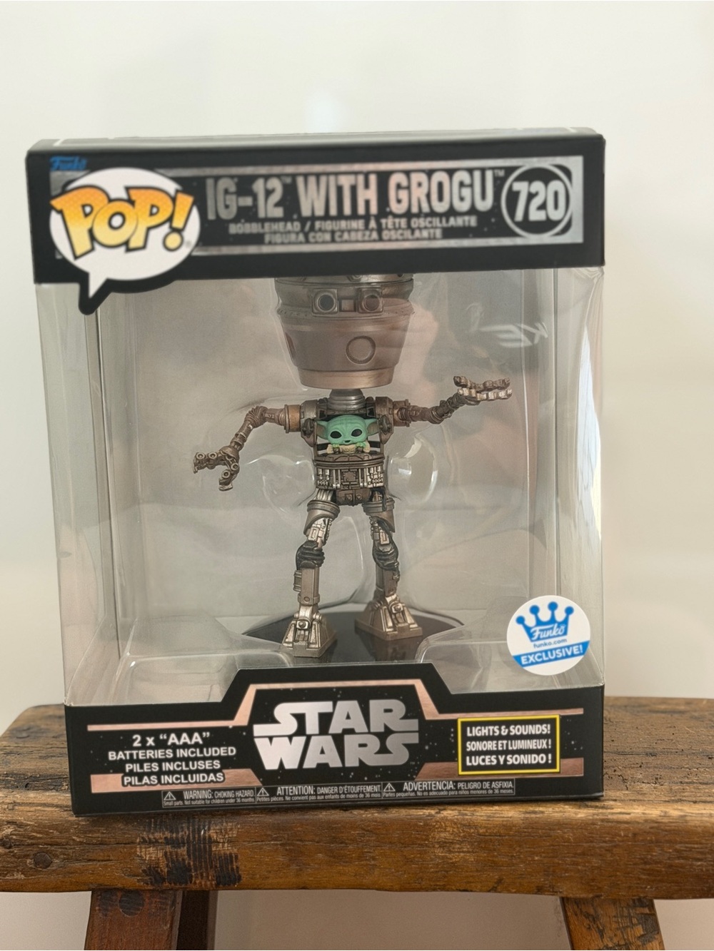 Star Wars IG-12 with Grogu Funko Pop!